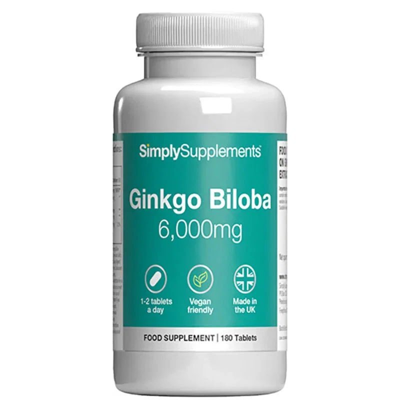 Image of Ginkgo Biloba Tablets 6,000mg