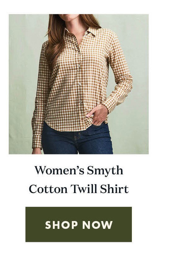 Women's Smyth Cotton Twill Shirt