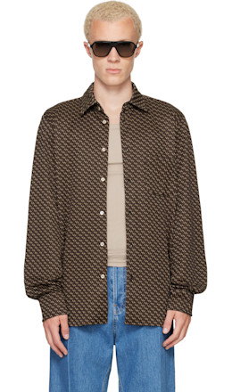 Brown Doshi Shirt - Wales Bonner