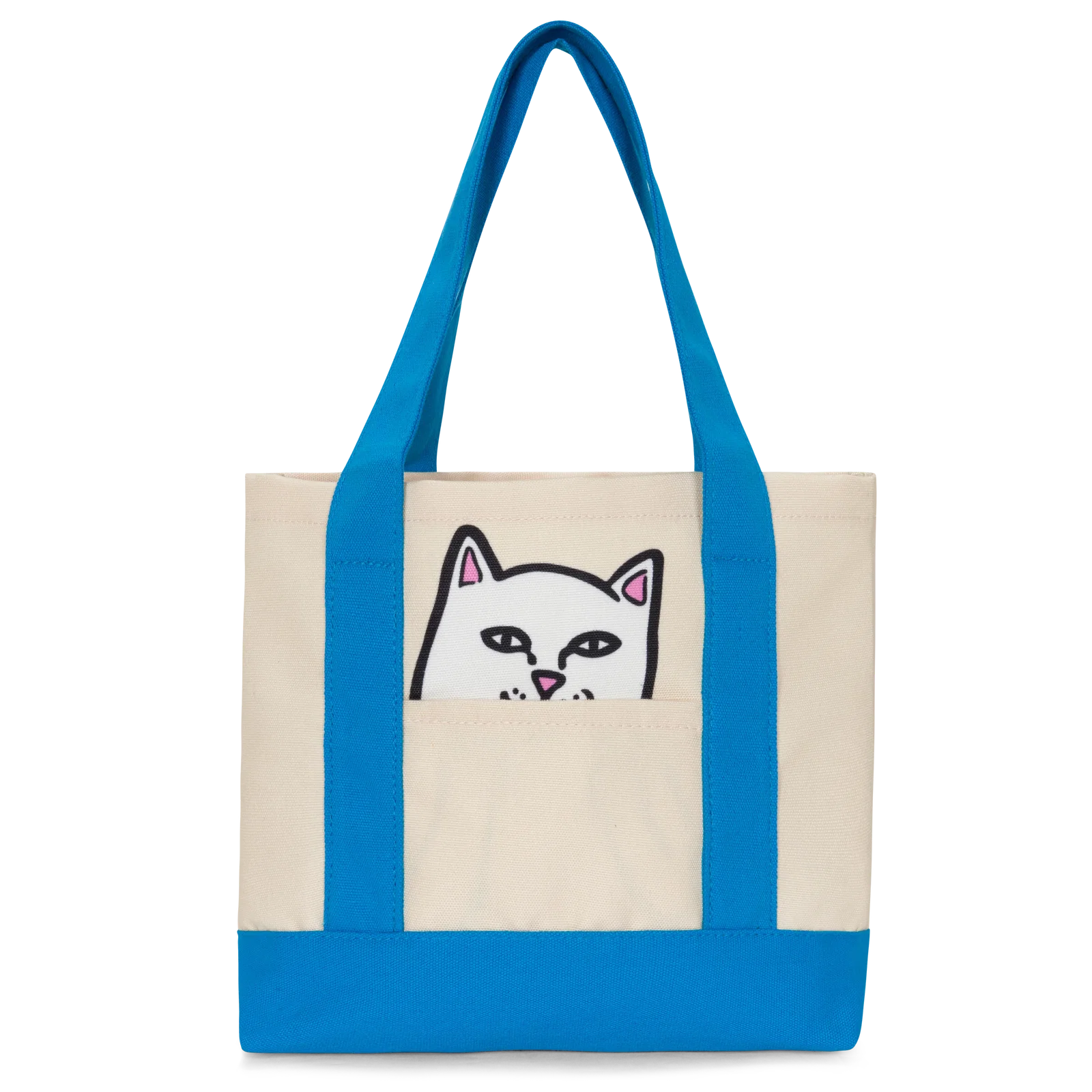 Image of Lord Nermal Mini Shopper Tote (Blue / Natural)