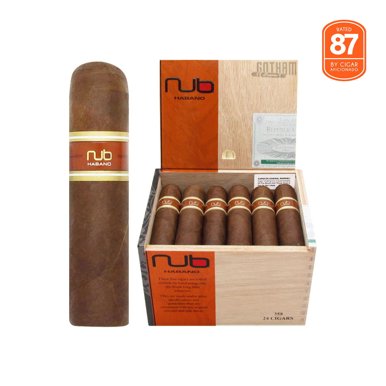 Nub Cigar Habano 358 Premium