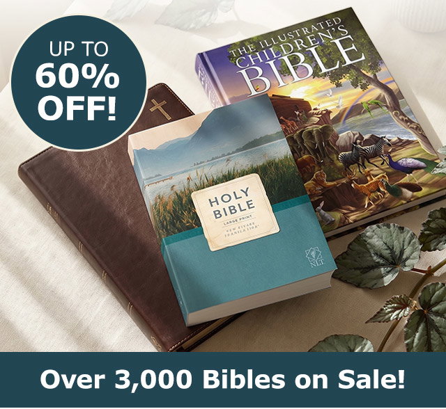 Up to 60% Off | Over 3,000 Bibles