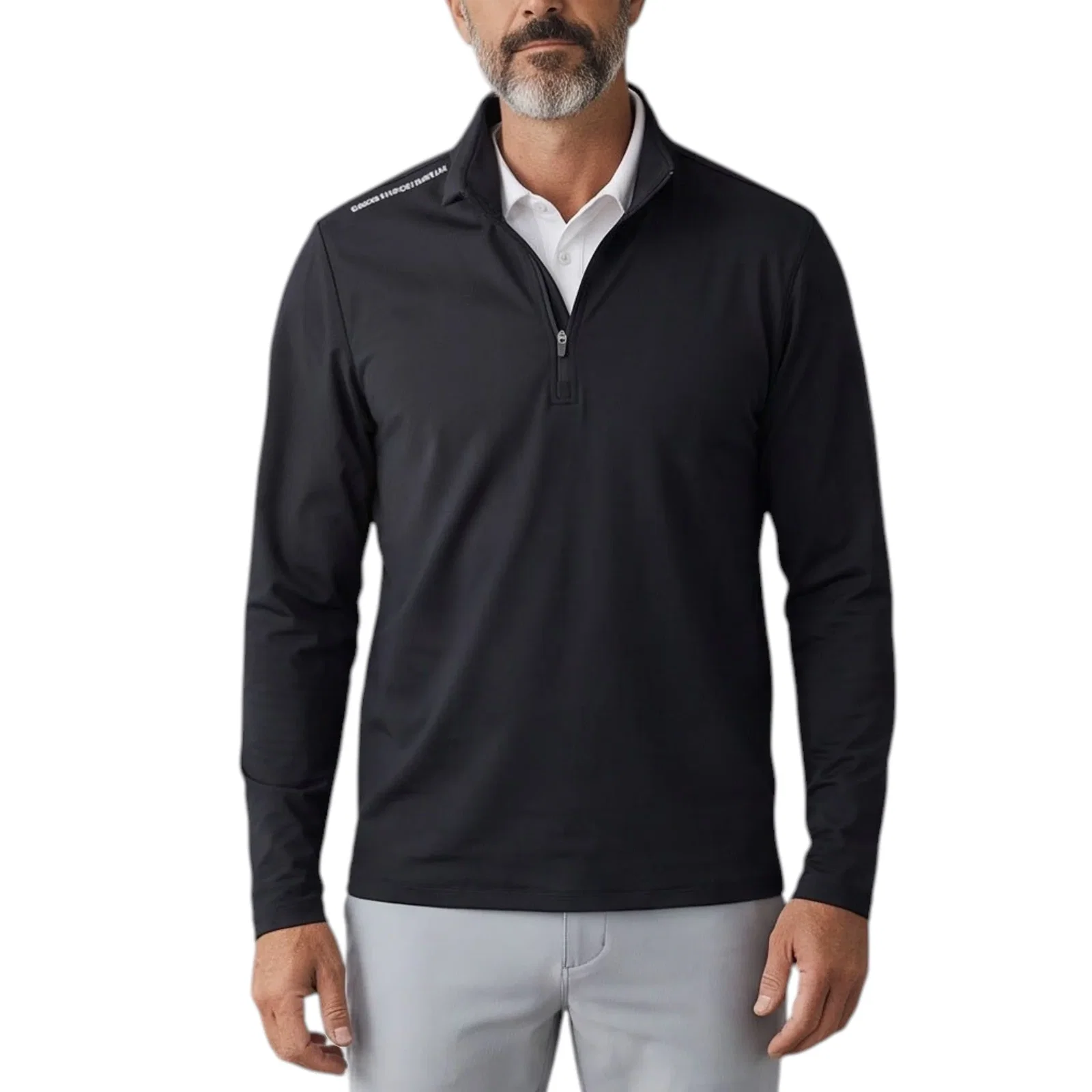 Image of Cross Athletic Lightweight 1/4 Zip - Black