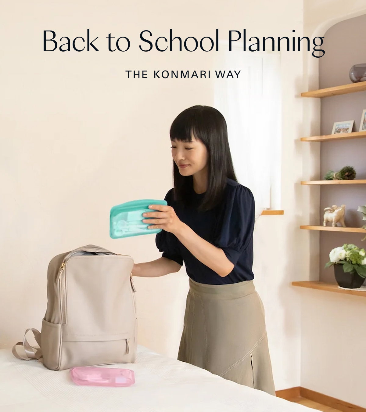 Back to School Planning, The KonMari Way