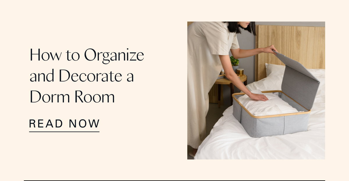 How to Organize and Decorate a Dorm Room 