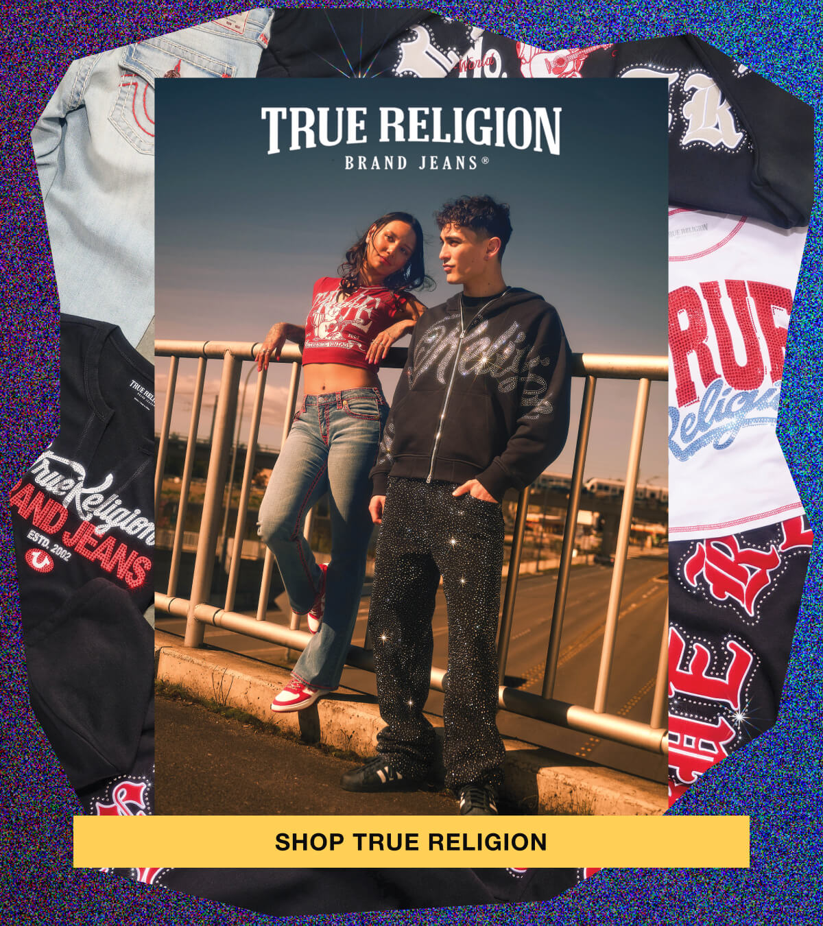 Shop new True Religion, with all new denim and tees