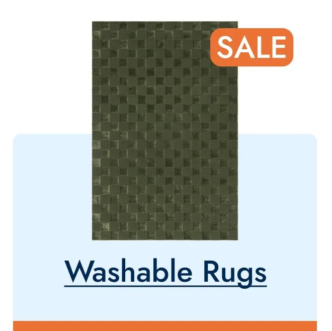Save on Washable Rugs