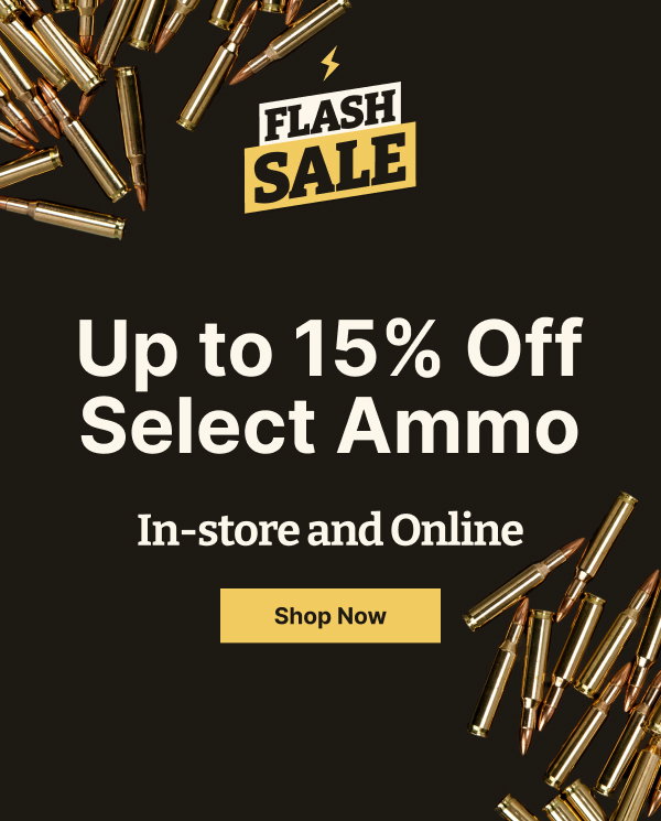 Up to 15% Off Select Ammo