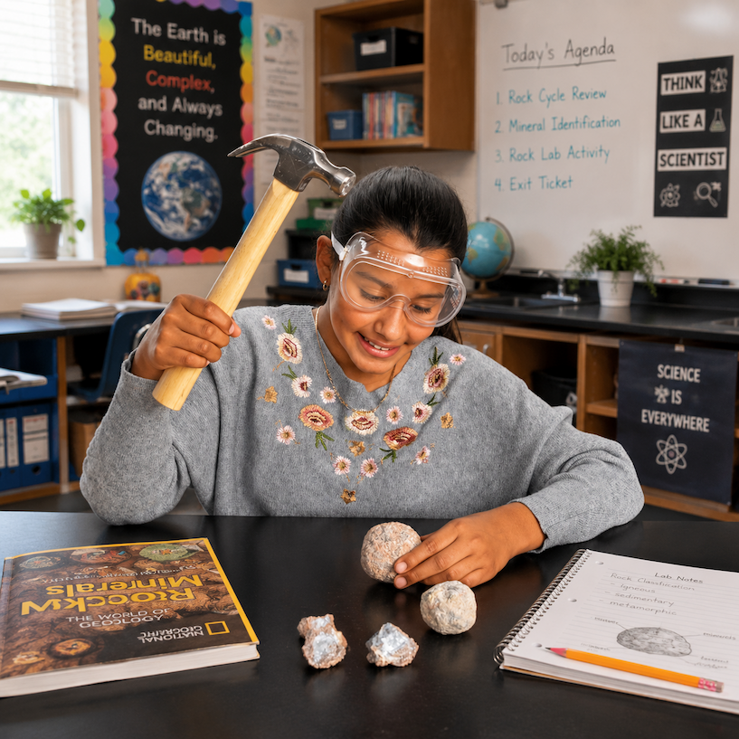 National Geographic Break Your Own Geode - 5 Pieces