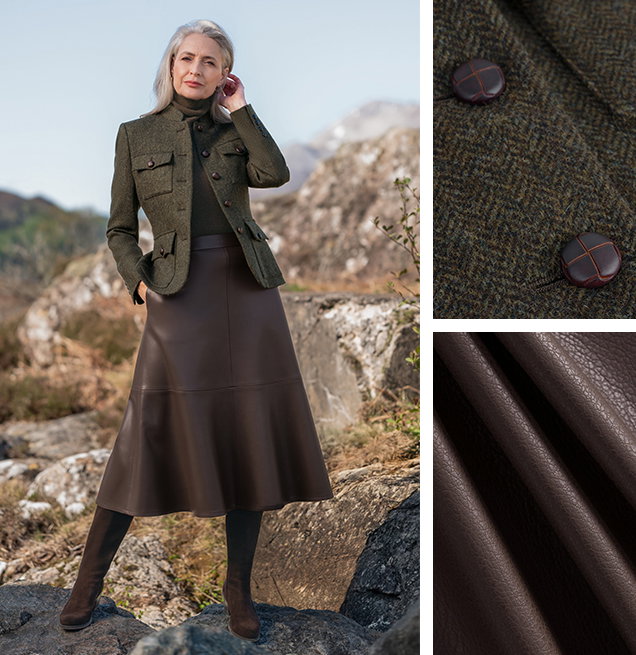 Stalker Jacket & Letaher Skirt