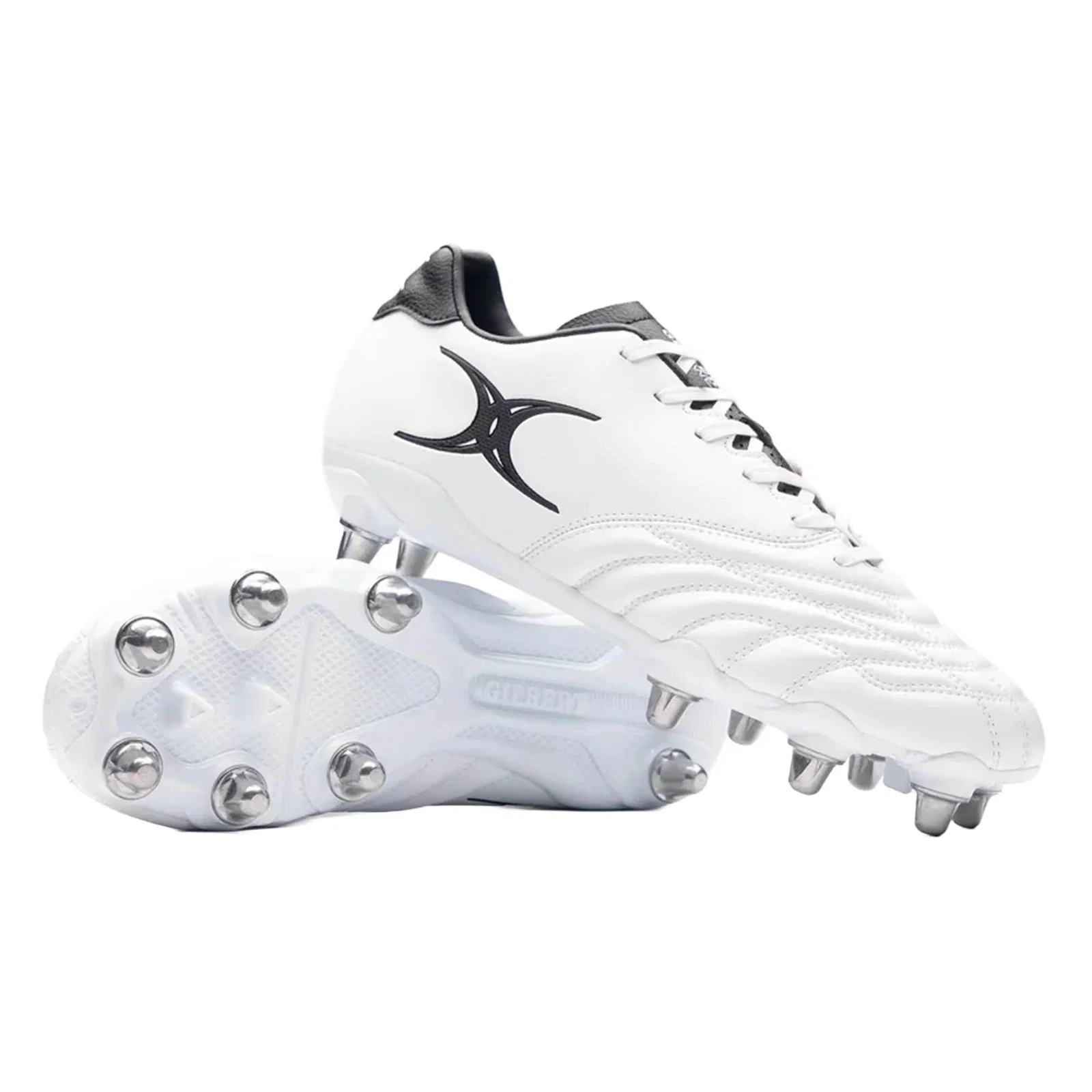 Image of Gilbert Sidestep Icon 8S SG - White/Black