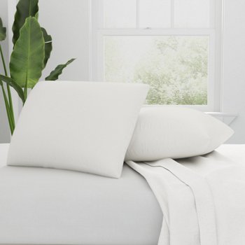 AllerEase Organic Cotton Top Allergy Protection Pillow, 2-pack