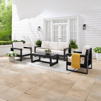 Leisure Line 4-piece Outdoor Seating Set by Tangent