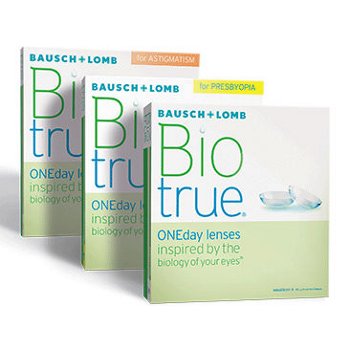 Biotrue ONEday lenses, 90-Pack