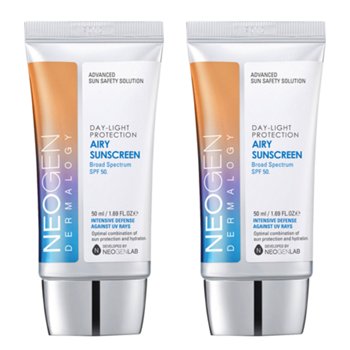 Neogen-Dermology Day-Light Protection Airy Sunscreen SPF 50, 1.69 fl oz, 2-pack