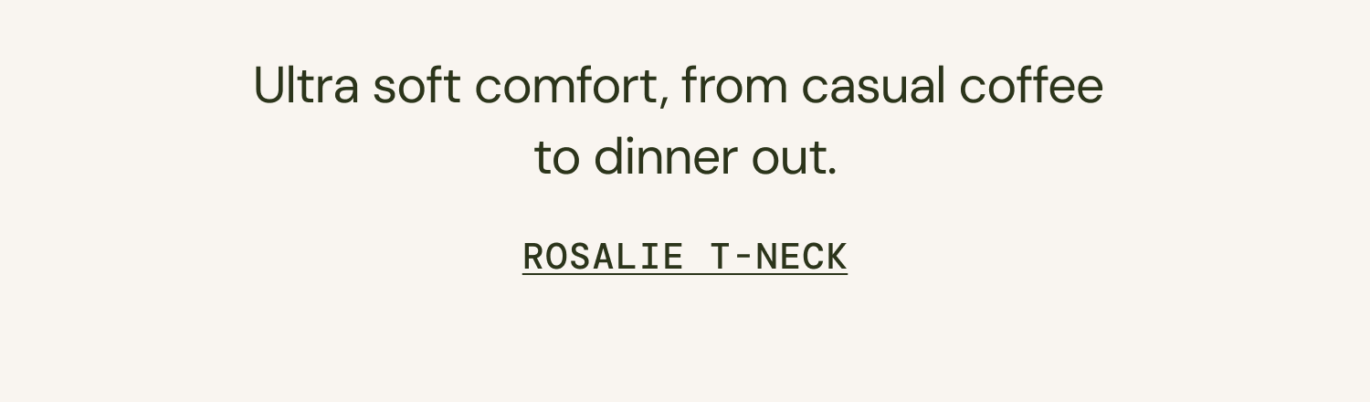 Rosalie Turtleneck Tee