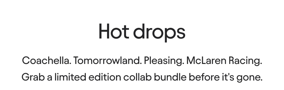 Hot drops