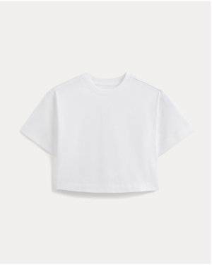 Image | Forever Jersey Cropped Tee | White