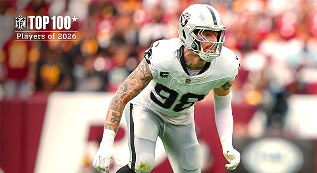 NFL Top 100': Maxx Crosby cracks top 25