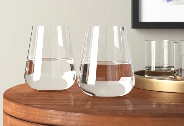 Stemless Glassware