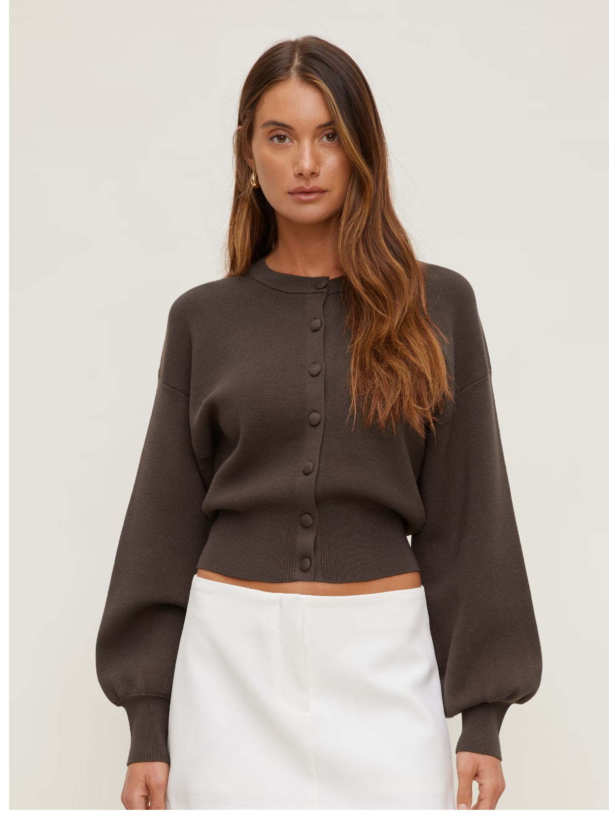 Ellie Balloon Sleeve Cardigan