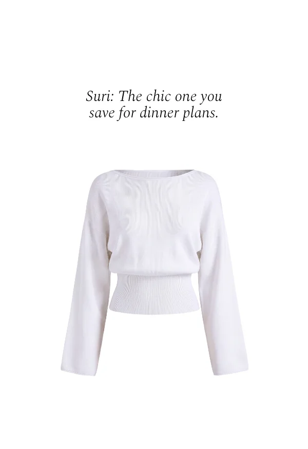 Suri Cinched Sweater