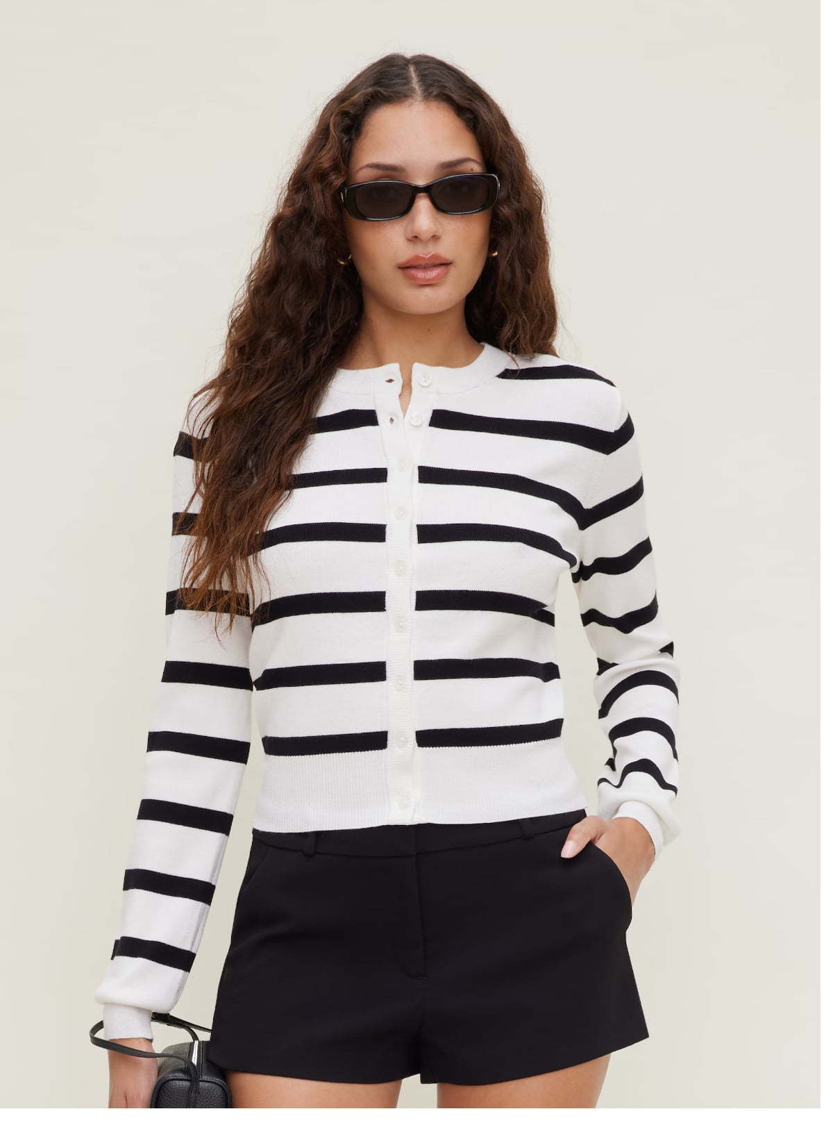 Rebecca Crewneck Cardigan