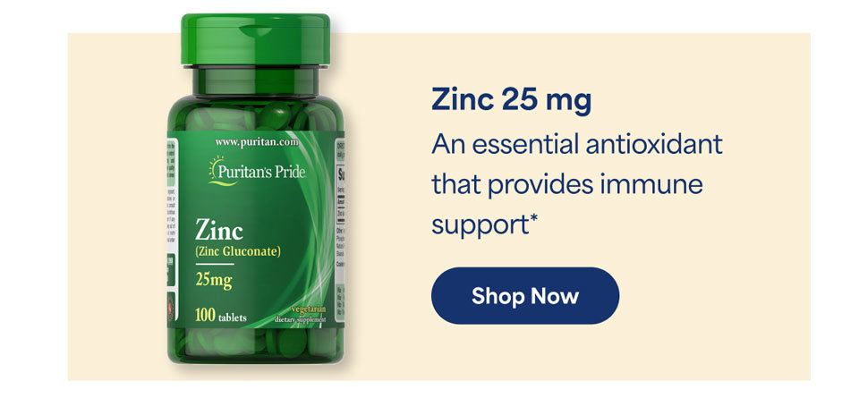 Zinc 25 mg