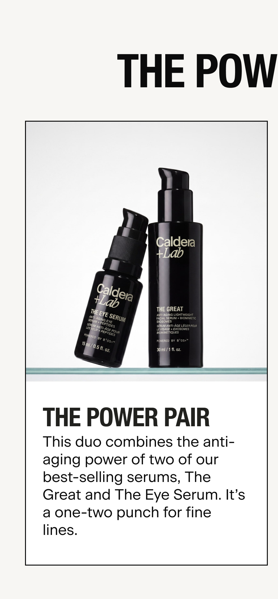 THE POWER PAIR