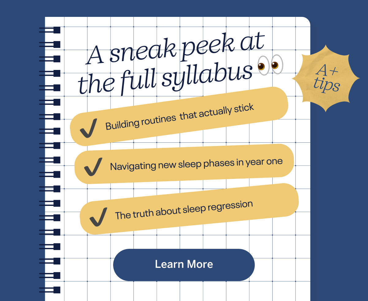A sneak peek at the full syllabus