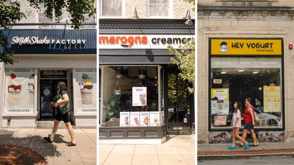 Here's how gyms, salons and ice cream are changing America's Main Streets | NPR