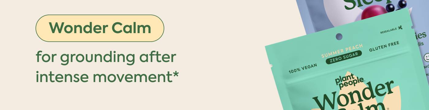 Wonder Calm: for grounding after intense movement 