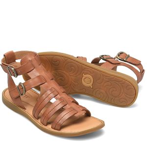 Iana sandal in brown.