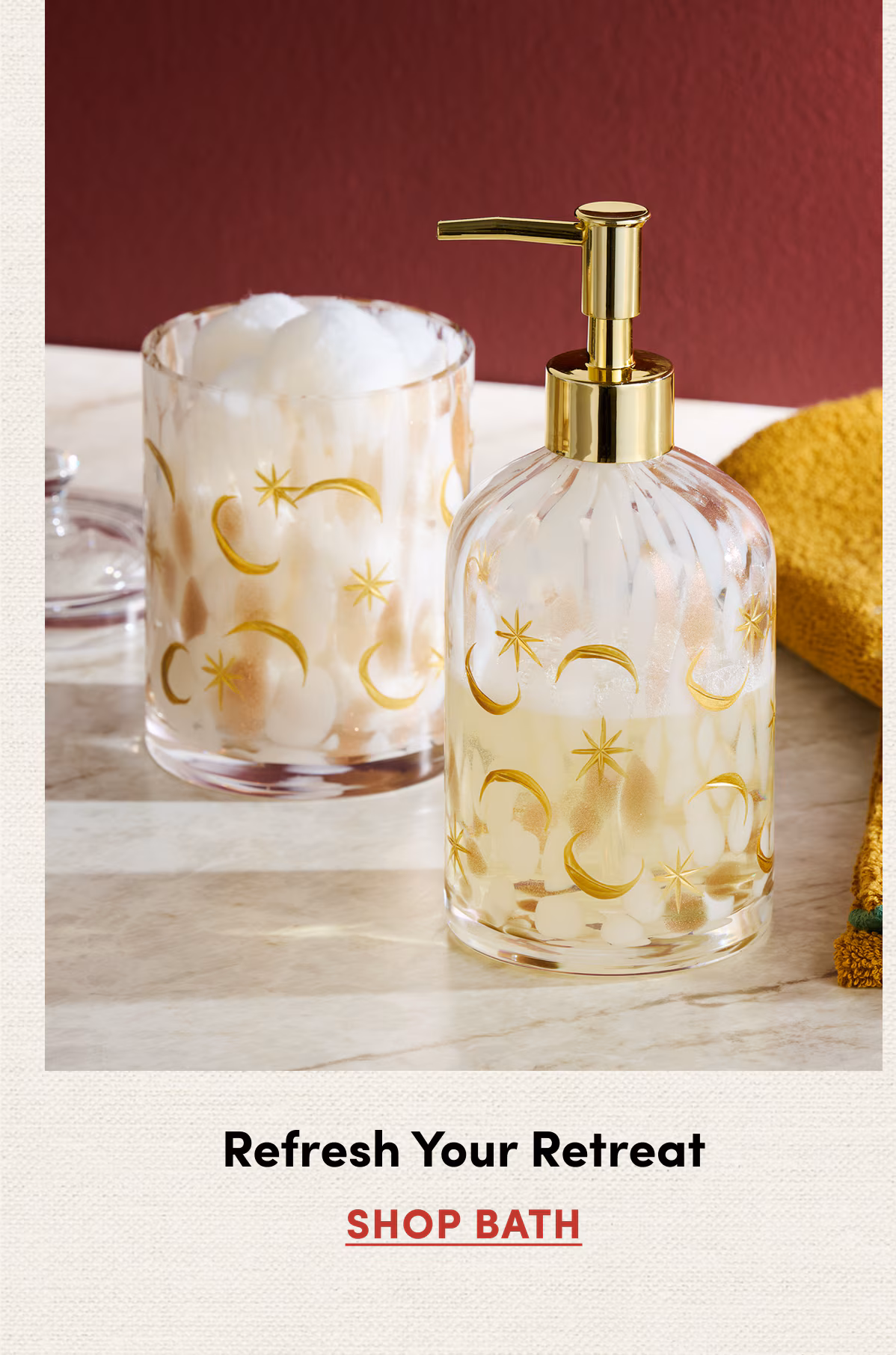 Refresh Your Retreat | SHOP BATH