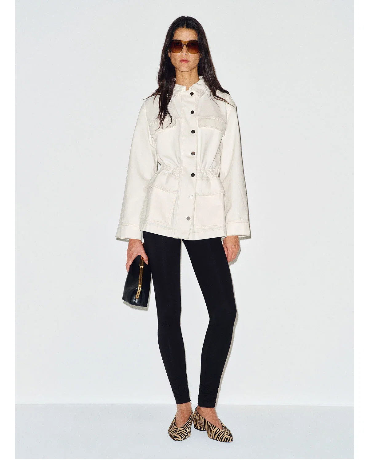 Alex Cinched Denim Jacket