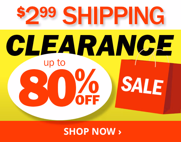 Clearance up to 80% off