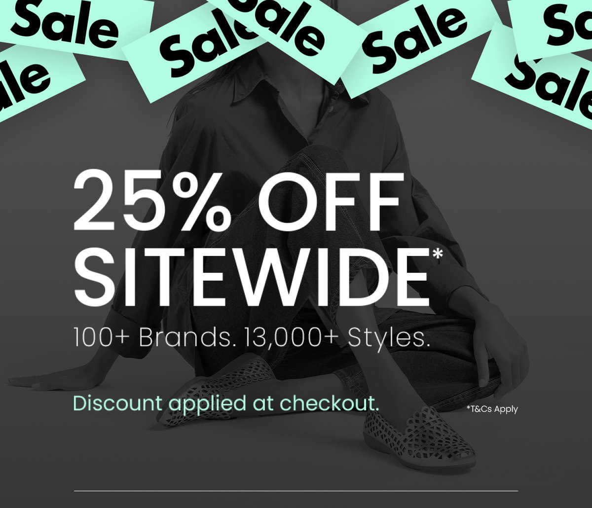 25% OFF SITEWIDE