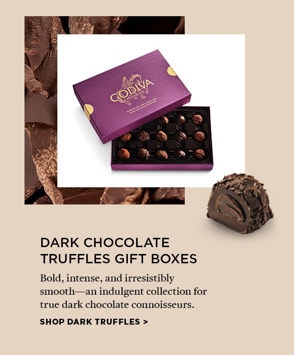 Dark Chocolate Truffles Gift Box, 15pc.