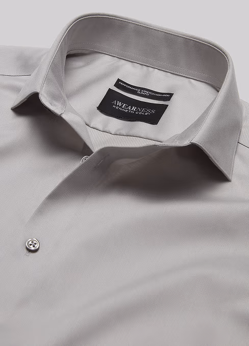 Awearness Kenneth Cole Slim Fit Performance Dress Shirt