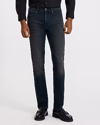 Slim Black Wash Jeans