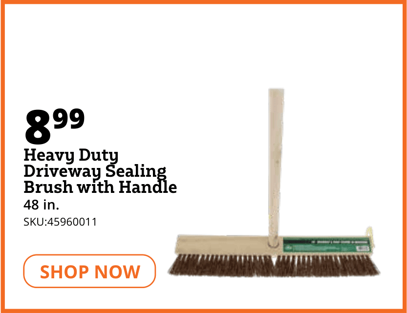 driveway sealing brush
