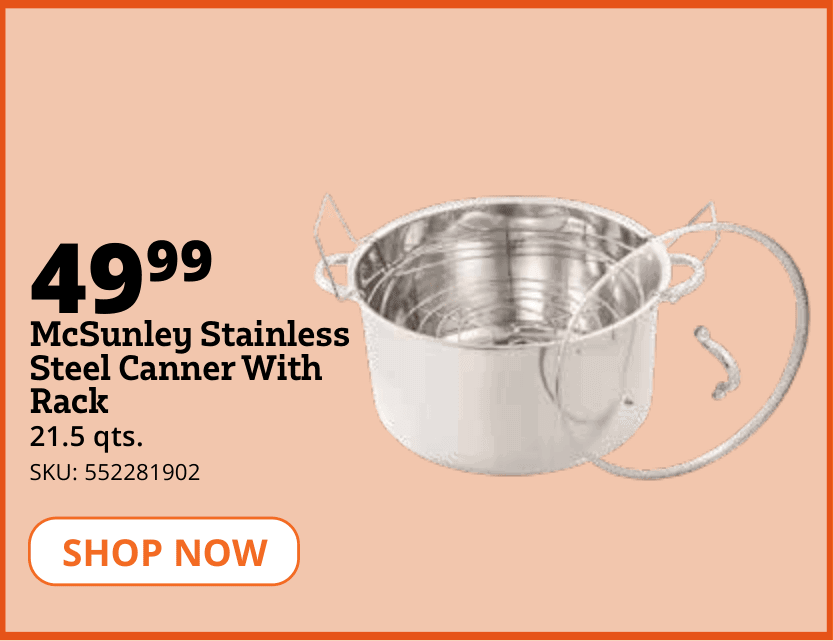 canner w rack