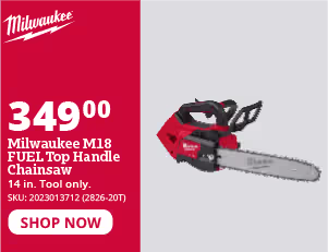 milwaukee chainsaw