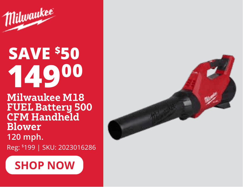 milwaukee blower