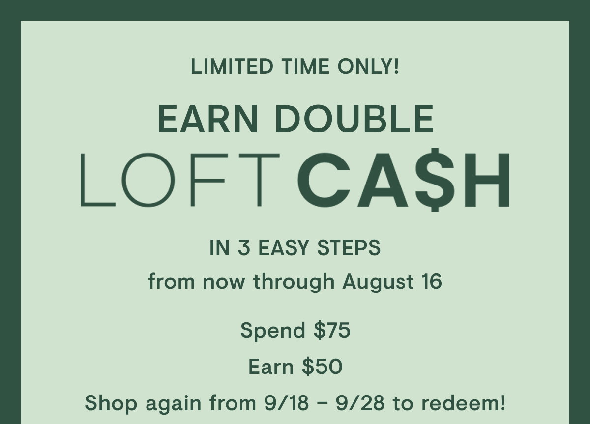 earn loft cash