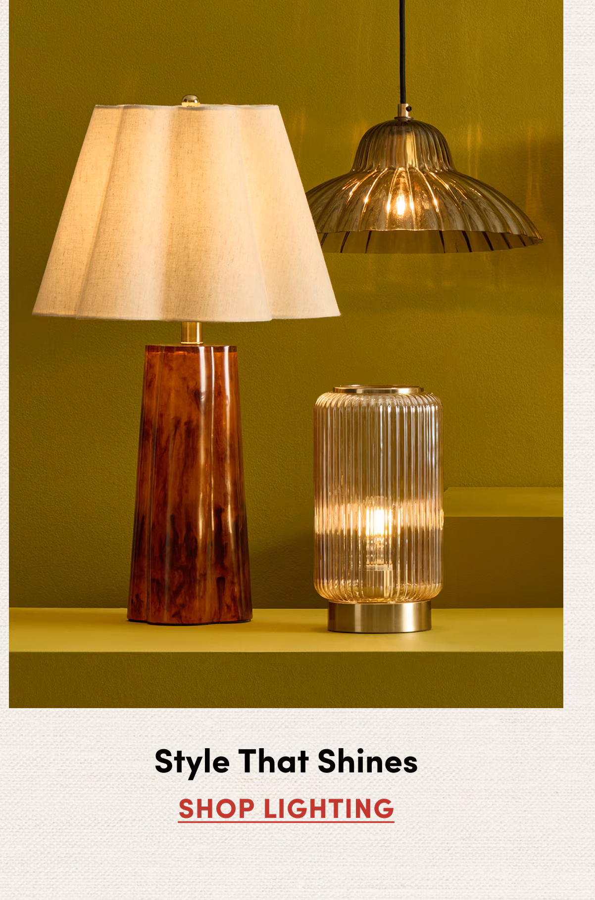 Style That Shines | SHOP LIGHTING