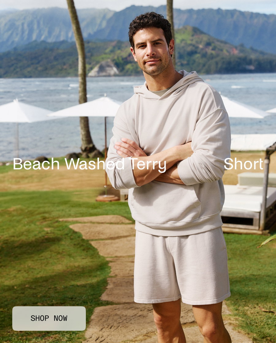 Beach Washed Terry Men's Short