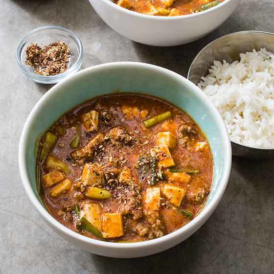 Mapo Tofu (Sichuan Braised Tofu with Beef)