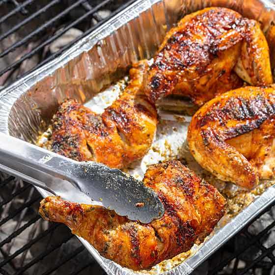 Grilled Chicken with Adobo and Sazón