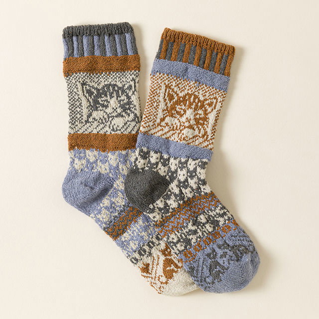 Cozy Cat Socks